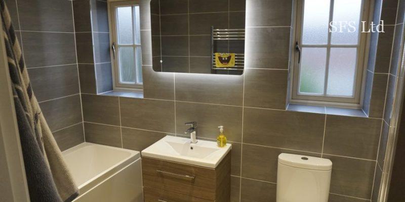 Two bathrooms renovation in Monkston Park-2