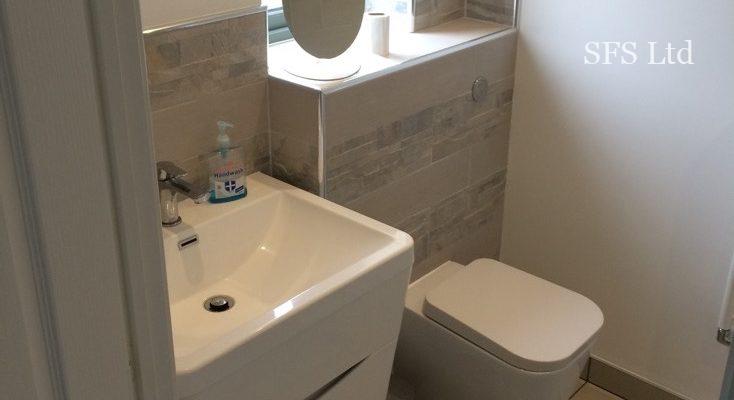 Guest bathroom renovation in Oakridge project